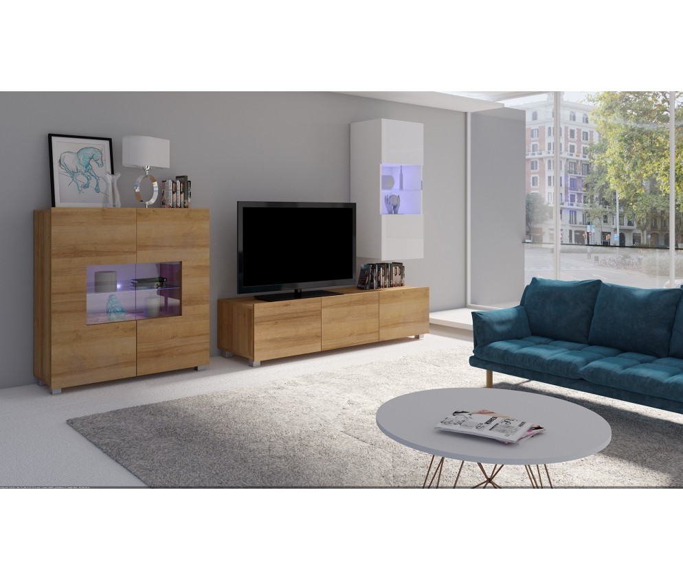 Meblościanka Rossi Nr 7 Połysk 3 kolory