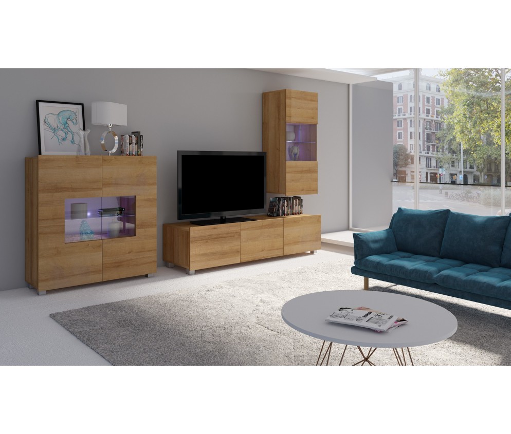 Meblościanka Rossi Nr 7 Połysk 3 kolory