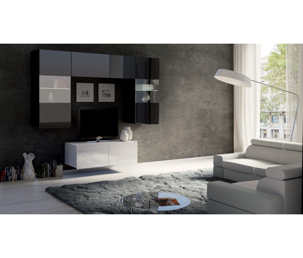 Meblościanka Rossi Nr 10 Połysk 5 kolorów