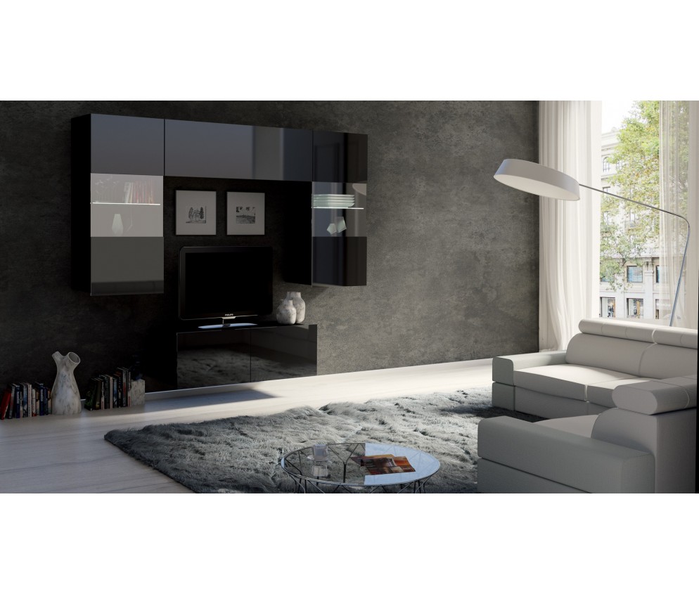 Meblościanka Rossi Nr 10 Połysk 5 kolorów