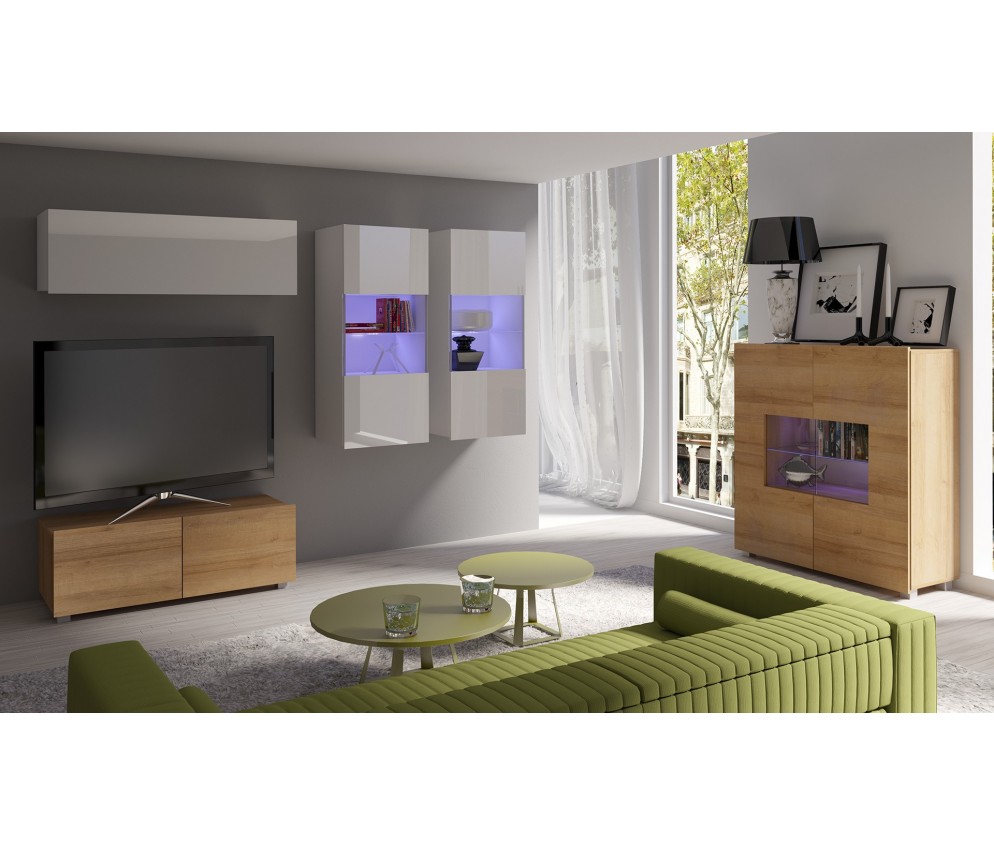 Meblościanka Rossi Nr 12 Połysk 5 kolorów