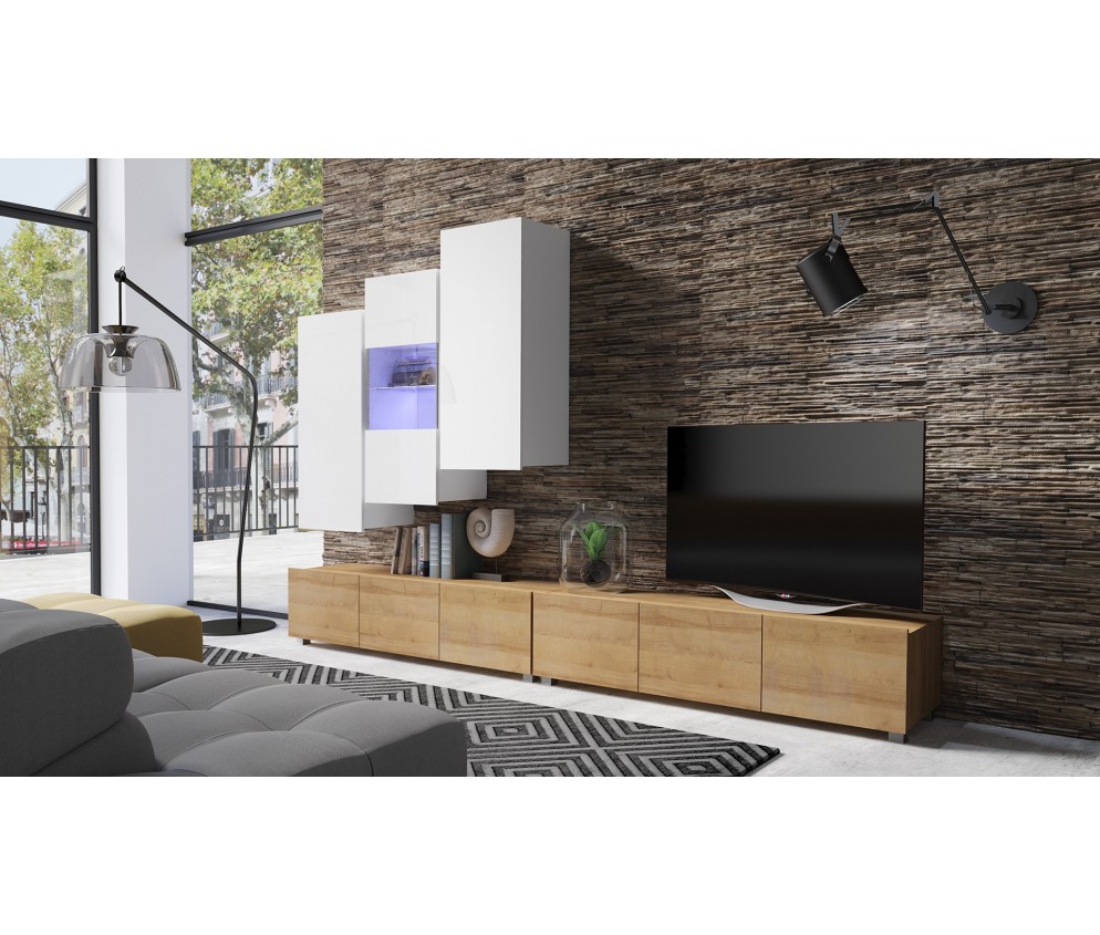 Meblościanka Rossi Nr 17 Połysk 5 kolorów