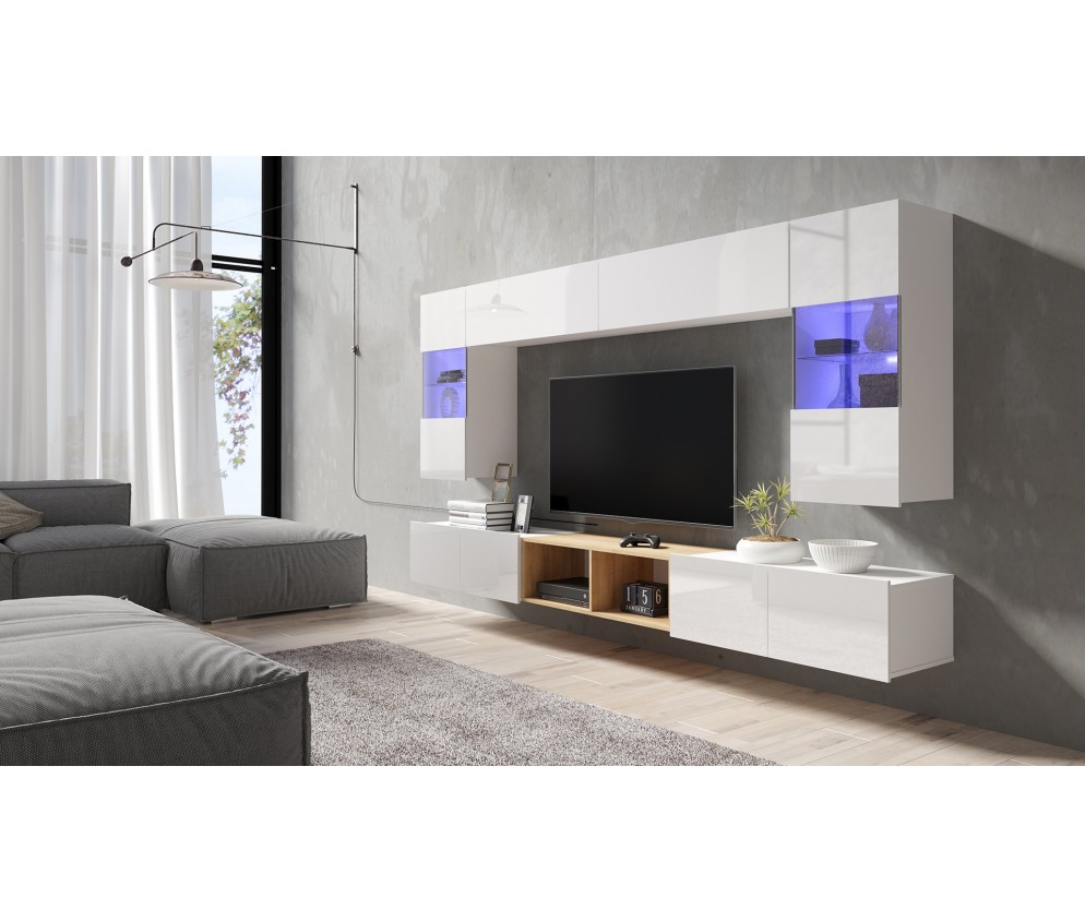 Meblościanka Rossi Nr 24 Połysk 2 kolory