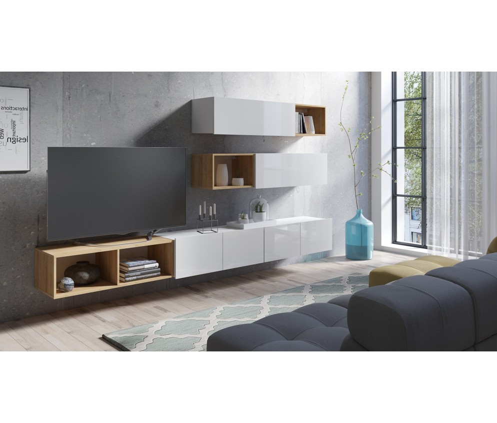 Meblościanka Rossi Nr 25 Połysk 2 kolory