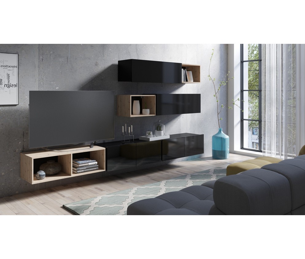 Meblościanka Rossi Nr 25 Połysk 2 kolory