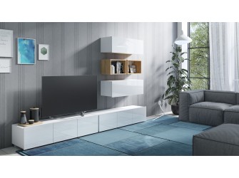 Meblościanka Rossi Nr 27 Połysk 2 kolory