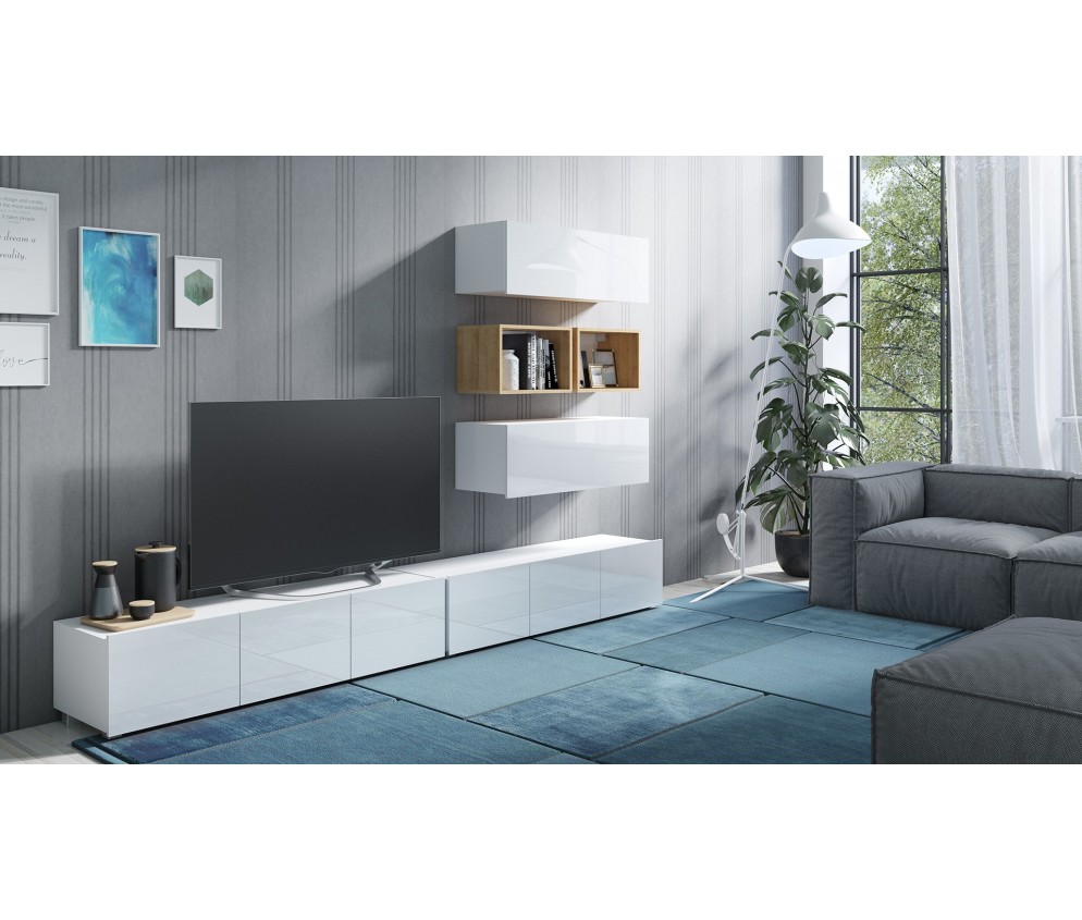 Meblościanka Rossi Nr 27 Połysk 2 kolory