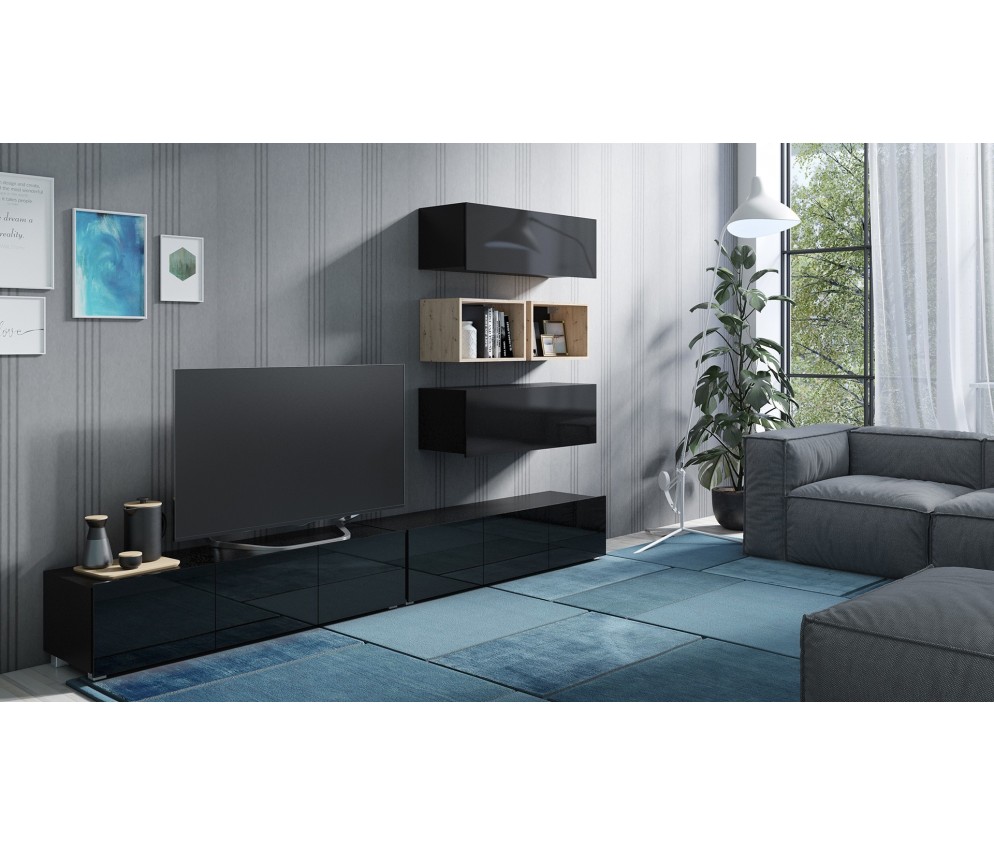 Meblościanka Rossi Nr 27 Połysk 2 kolory