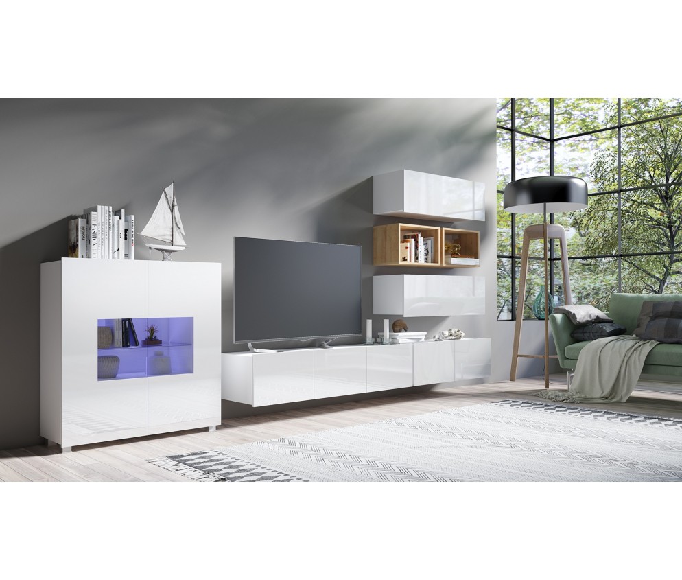 Meblościanka Rossi Nr 28 Połysk 2 kolory