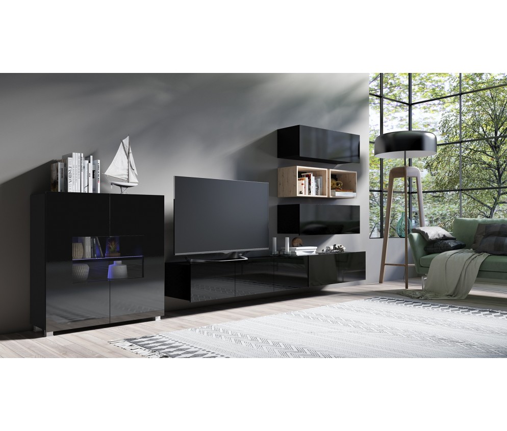 Meblościanka Rossi Nr 28 Połysk 2 kolory