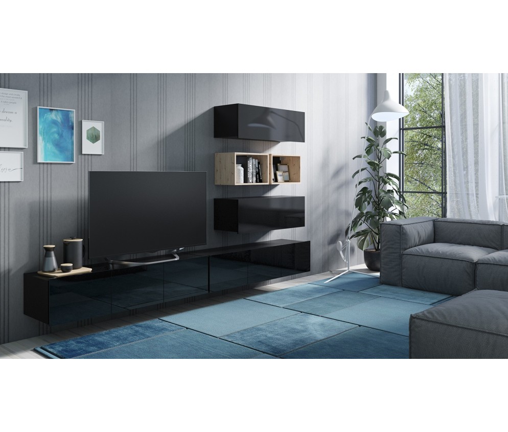 Meblościanka Rossi Nr 27 Połysk 2 kolory