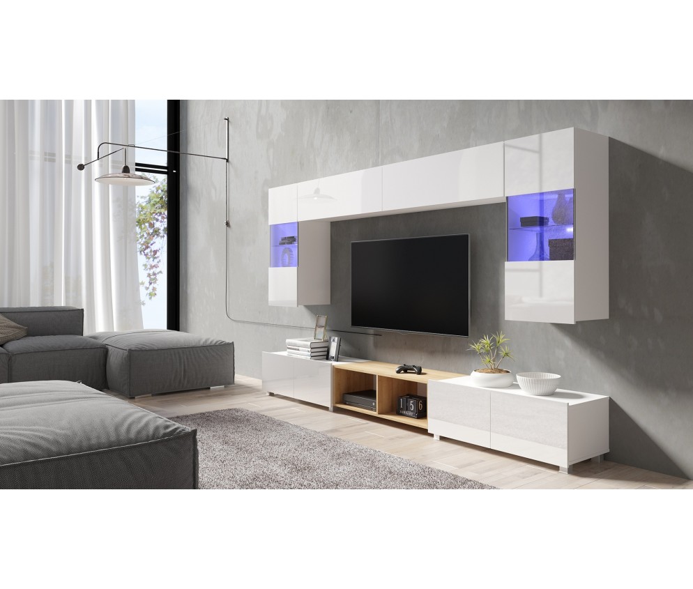 Meblościanka Rossi Nr 24 Połysk 2 kolory