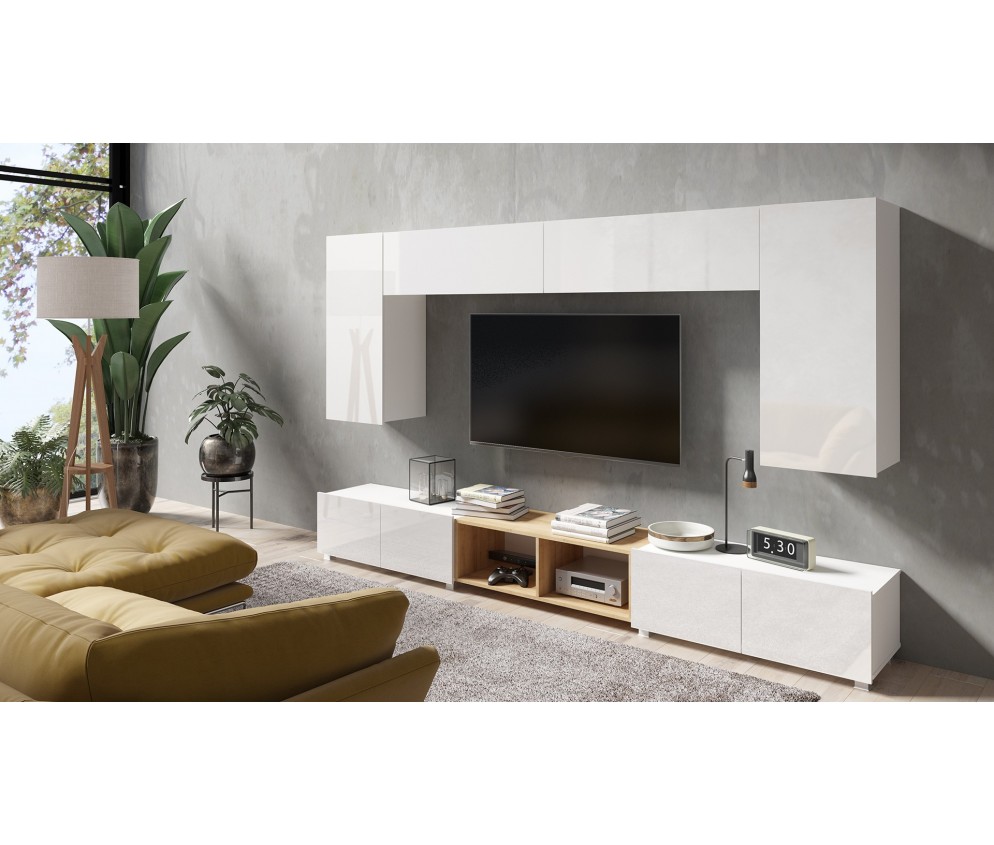 Meblościanka Rossi Nr 23 Połysk 2 kolory