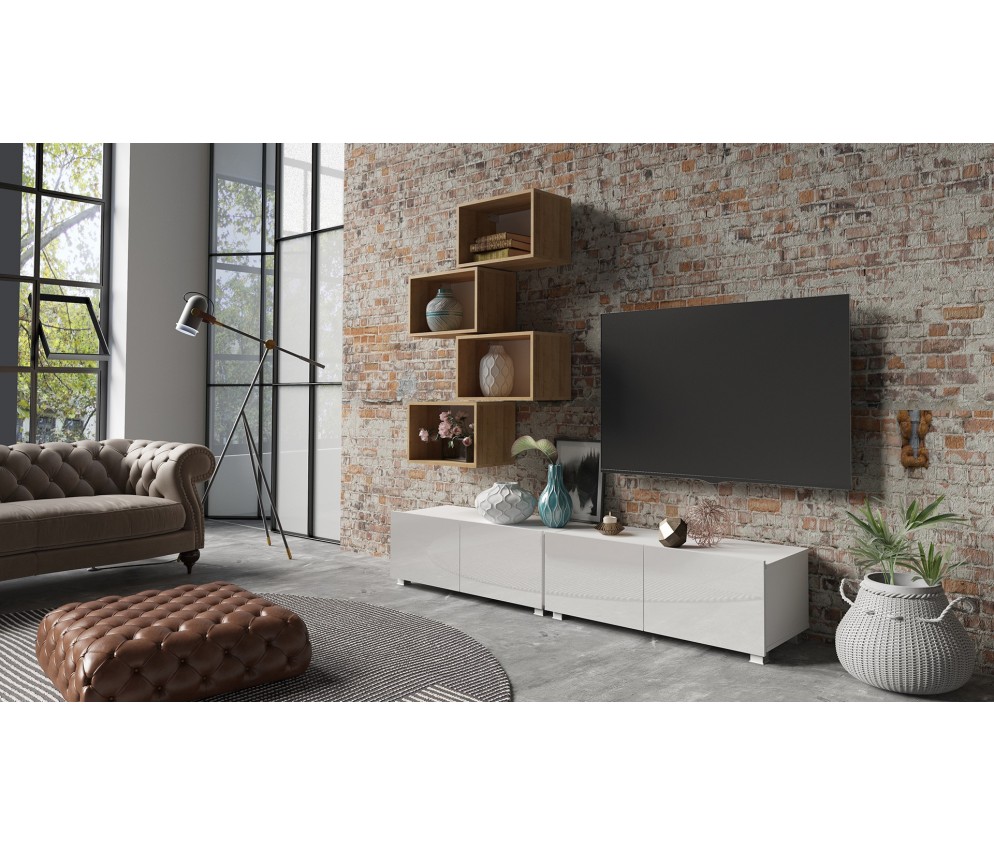 Meblościanka Rossi Nr 30 Połysk 2 kolory