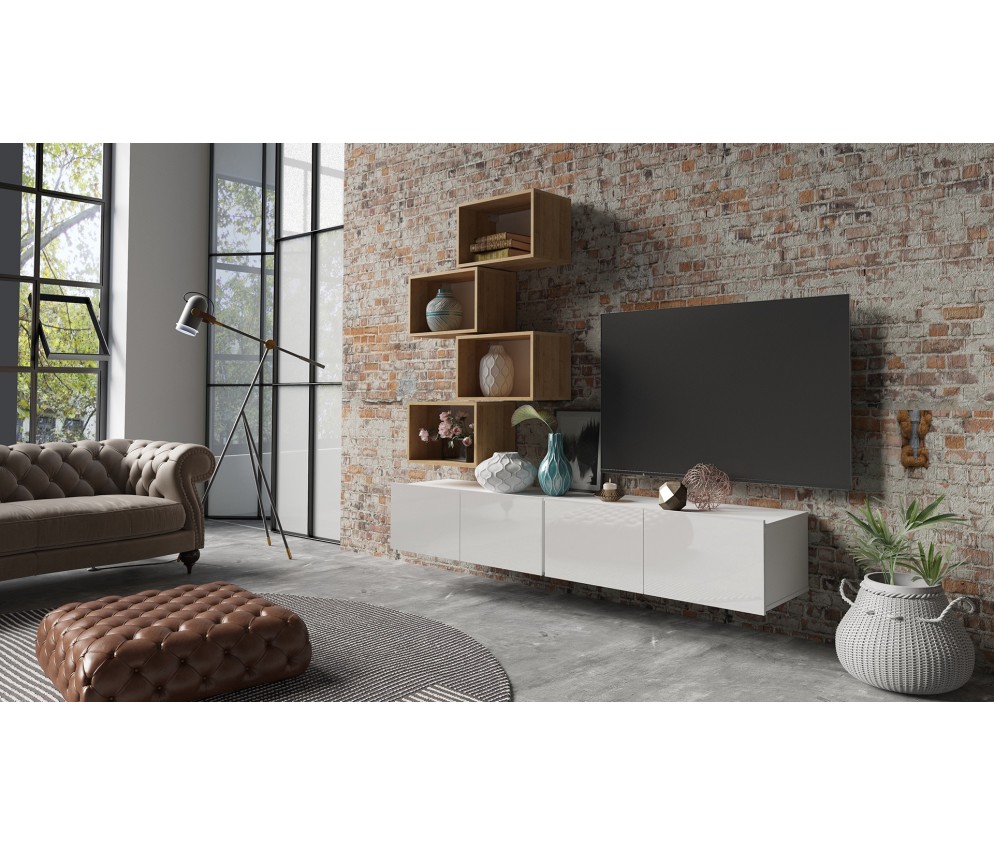 Meblościanka Rossi Nr 30 Połysk 2 kolory