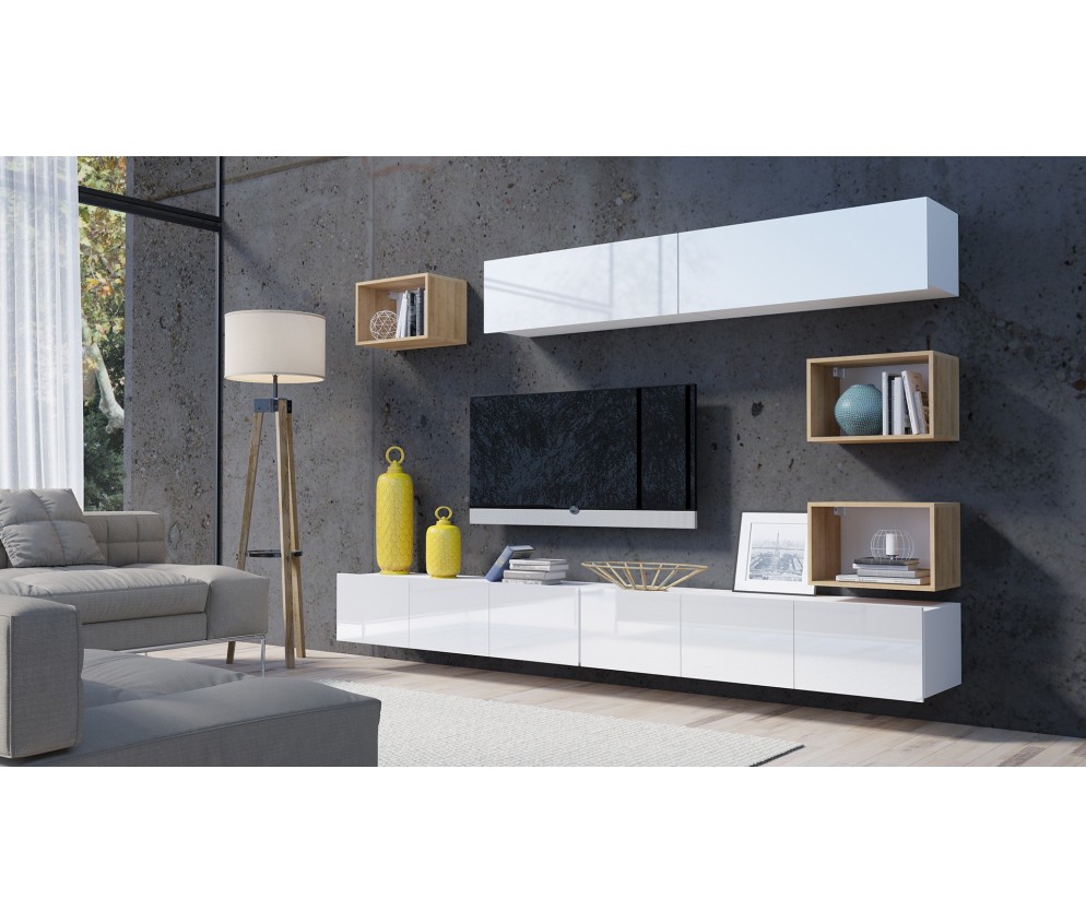 Meblościanka Rossi Nr 31 Połysk 2 kolory