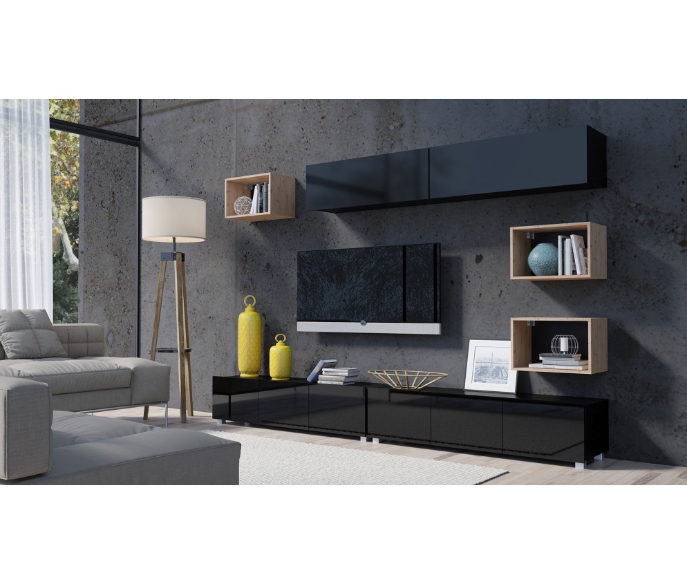 Meblościanka Rossi Nr 31 Połysk 2 kolory