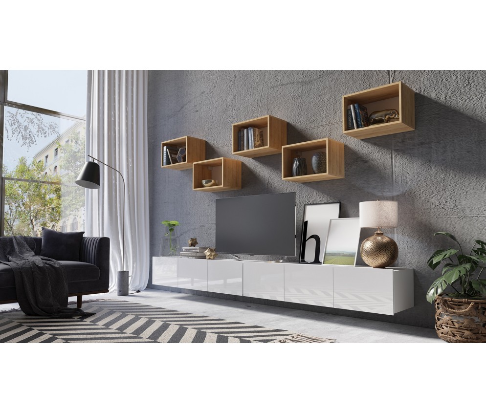 Meblościanka Rossi Nr 32 Połysk 2 kolory