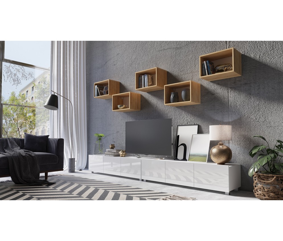 Meblościanka Rossi Nr 32 Połysk 2 kolory