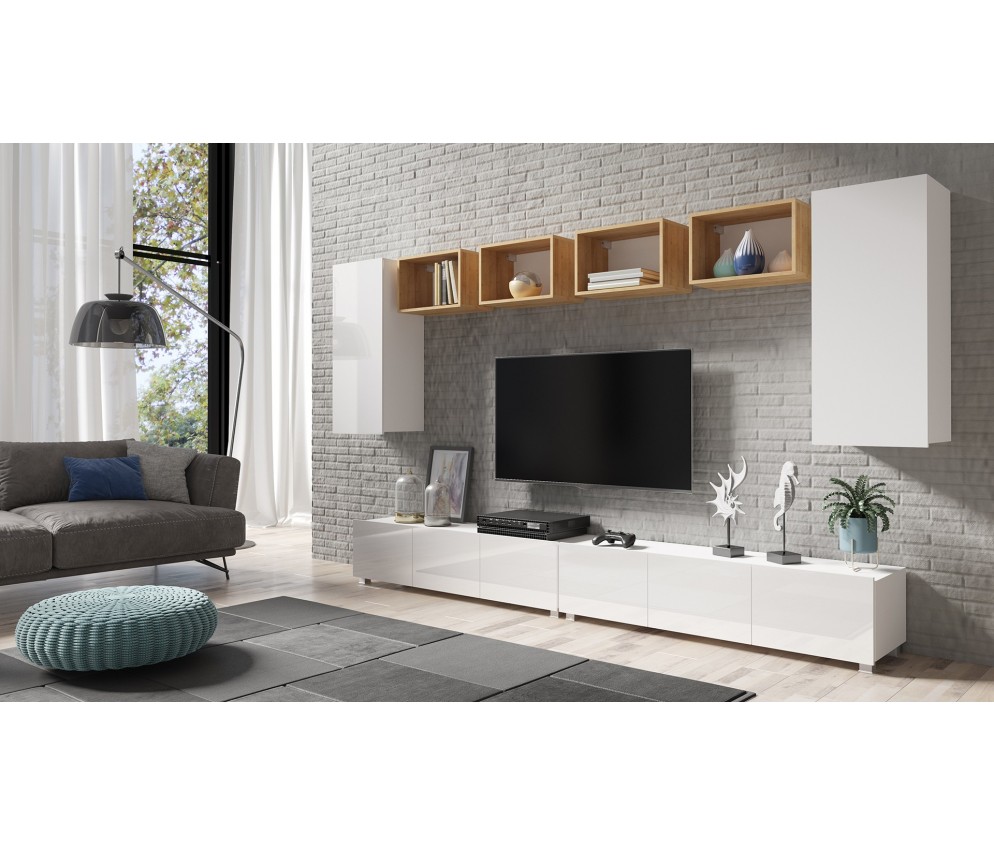 Meblościanka Rossi Nr 35 Połysk 2 kolory