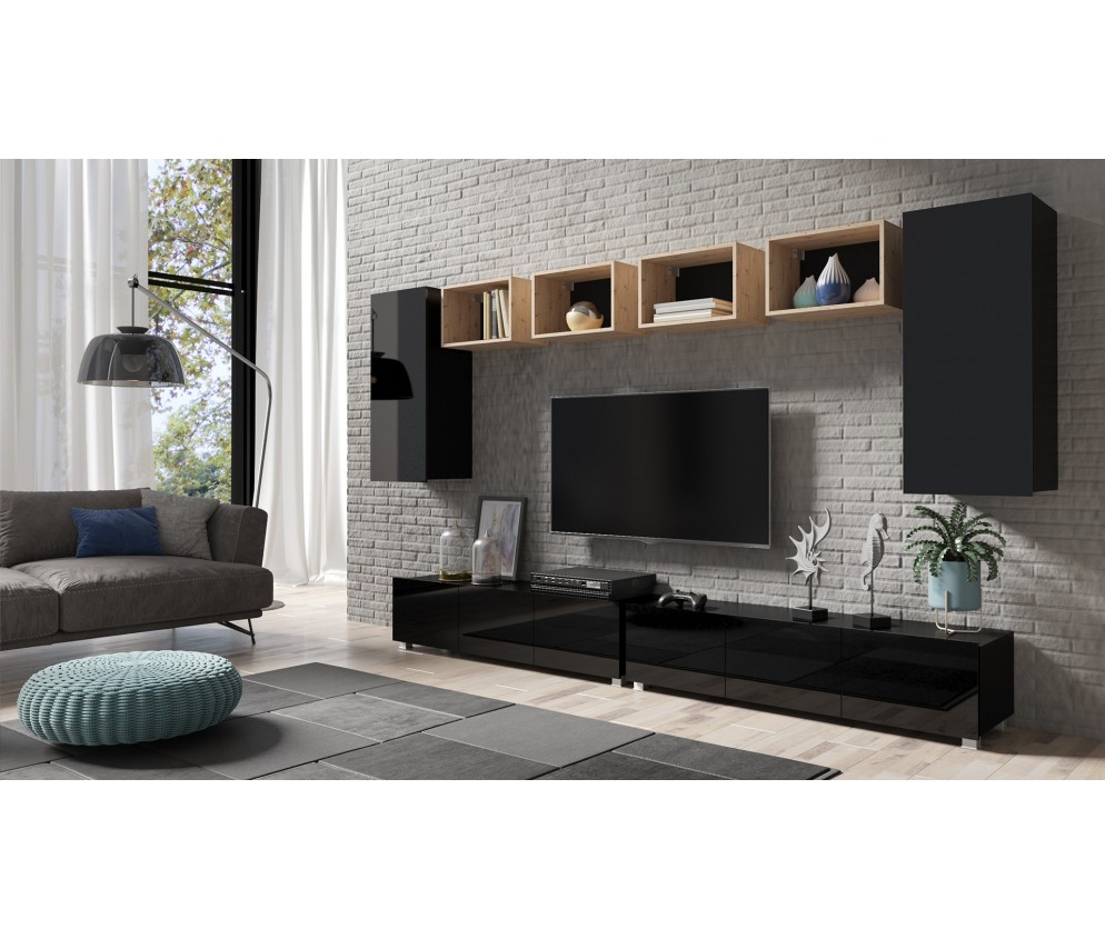 Meblościanka Rossi Nr 35 Połysk 2 kolory