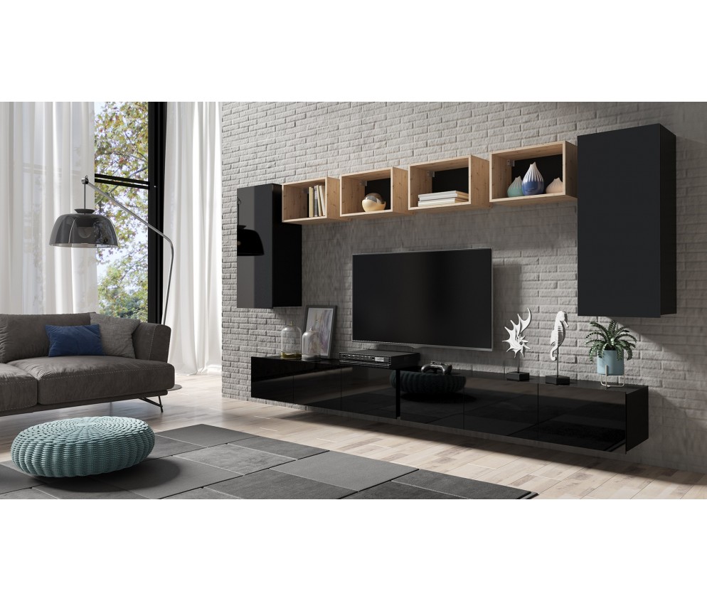 Meblościanka Rossi Nr 35 Połysk 2 kolory