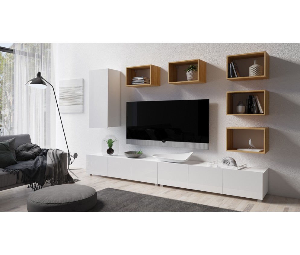 Meblościanka Rossi Nr 37 Połysk 2 kolory