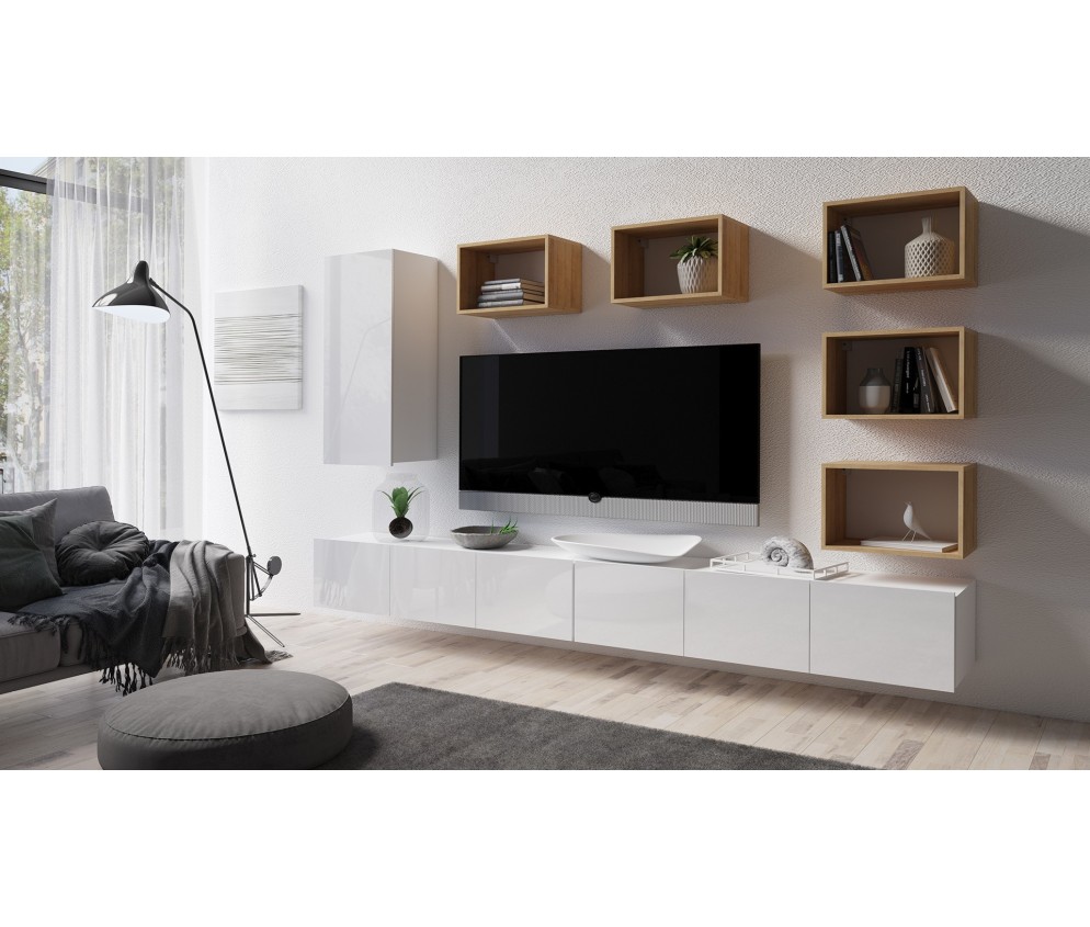 Meblościanka Rossi Nr 37 Połysk 2 kolory