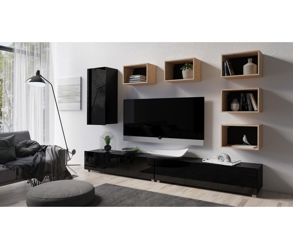 Meblościanka Rossi Nr 37 Połysk 2 kolory