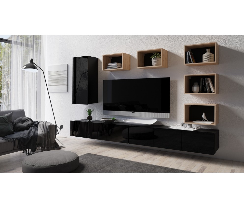 Meblościanka Rossi Nr 37 Połysk 2 kolory