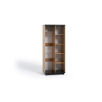 Szafa Ive 2D Czarny Mat/Dąb Artisan