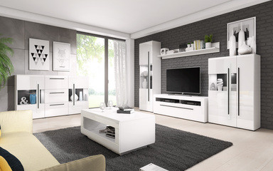 System Tulsa Biały Połysk