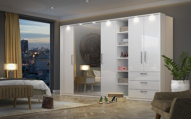 System Combo Biały Połysk